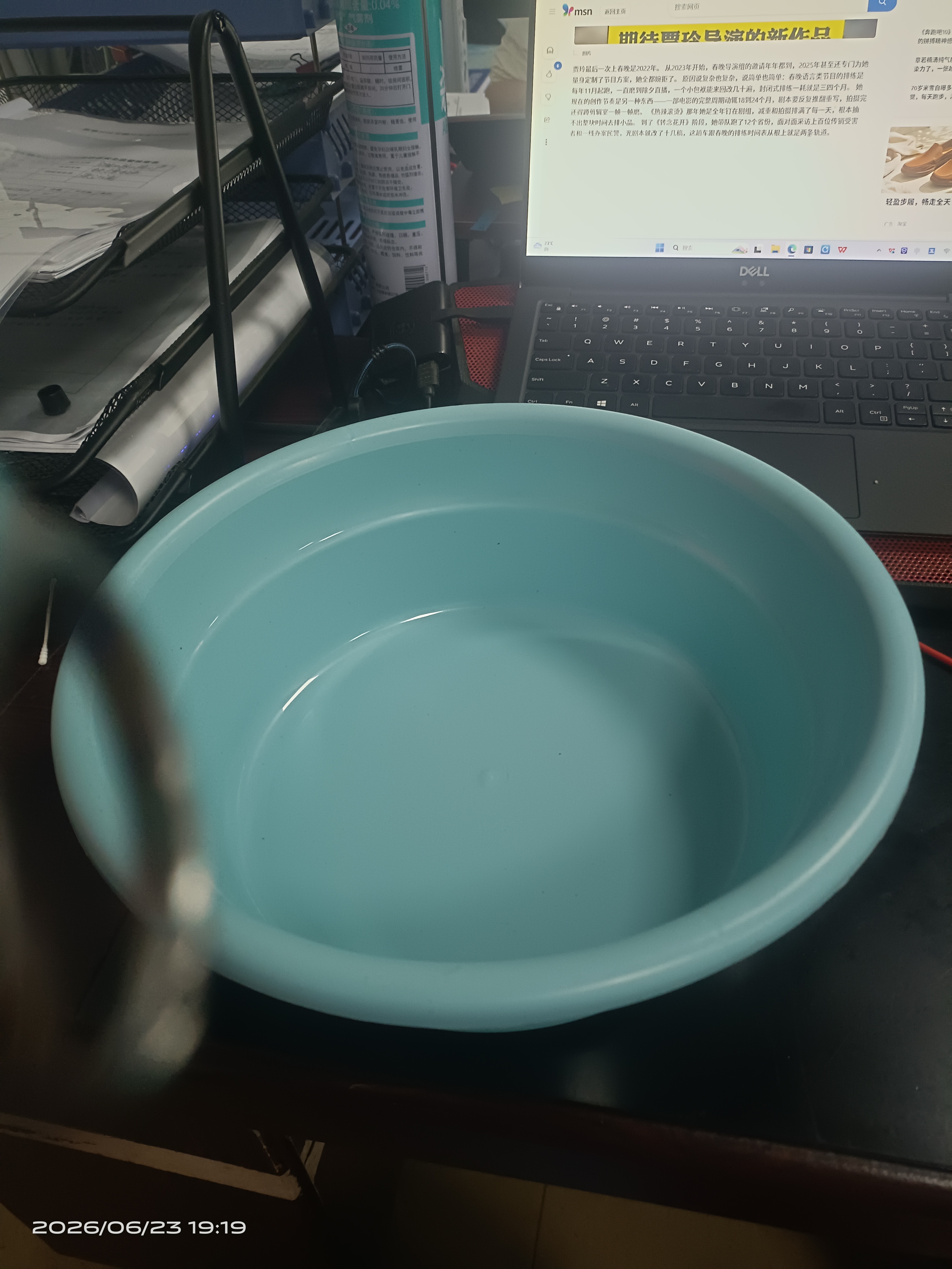 超大脸盆家用实色特厚耐用塑料洗脸盆学生宿舍大盆洗衣服盆洗脚盆 浅蓝色 大号1个装【特厚+卷边防刮】 实拍图
