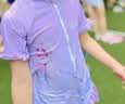 迪士尼儿童泳衣小女孩幼儿宝宝3-6岁连体式平角游泳套装D35024香芋紫100 实拍图