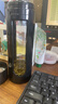 富光大容量耐摔玻璃杯 商务男士双层水杯塑玻泡茶杯茶水分离杯子520ML 实拍图