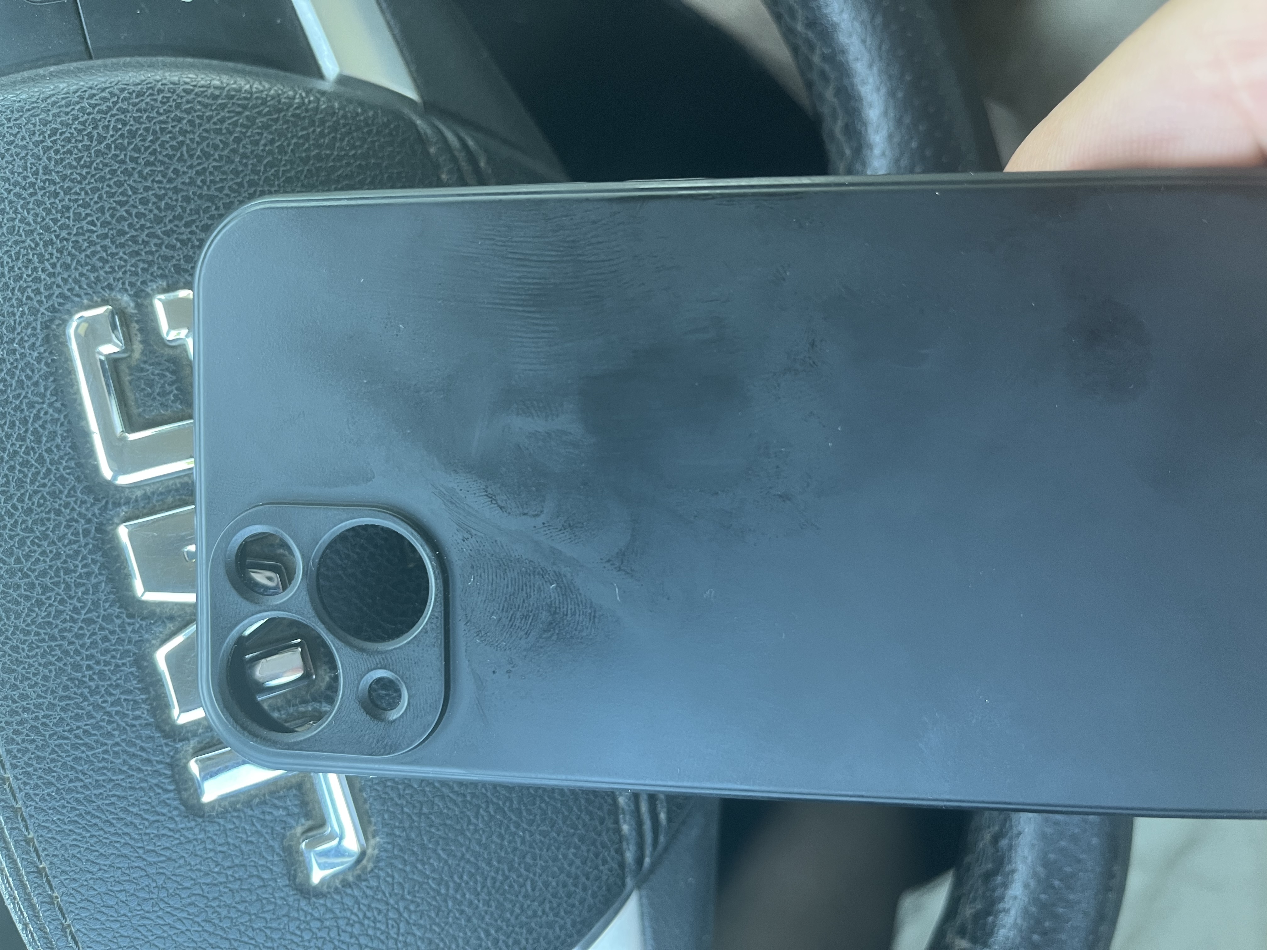 品胜 适用苹果13手机壳iphone13柔性液态保护套全包防摔13超薄软壳直边手机壳 黑色 实拍图