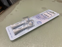 飞利浦（PHILIPS）电动牙刷头 儿童迷你型官方原装硅胶材质不伤牙2支装 HX2032/02 适配电动牙刷HX2432/02 HX2432/01 实拍图