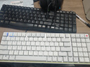 CHERRY樱桃KW550MX-LP矮轴键盘机械有线/蓝牙无线双模游戏电竞办公键盘兼容MAC轻音炫目边框99键白色红轴 实拍图