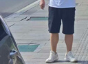 【纯棉耐穿】夏季男士七分裤爸爸短裤宽松休闲中裤薄大裤衩秋季 3688黑色 4XL [165斤-190斤] 实拍图