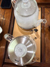 友家铺子（Biooner）全自动上水电热水壶烧水壶家用办公茶台一体机茶桌茶几嵌入式茶具套装 玫瑰金蒸茶款1L 实拍图