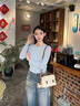viney【赵晴同款】包包女包牛皮剑桥包轻奢斜挎生日礼物品牌送女友老婆 实拍图