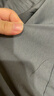 美式复古速干工装裤女夏季冰丝束脚裤多口袋冲锋登山裤阔腿运动裤 深灰色 M 99-115斤选 实拍图