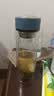 富光双层玻璃杯水杯子茶水分离泡茶杯男女士高颜值持团购定制400ml 实拍图