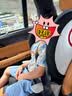 猫头鹰安全座椅儿童3-12岁大童汽车加宽加高可折叠妙拓深空黑-新国标 实拍图