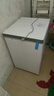 海尔（Haier）142L单温冰柜小型家用小冰柜减霜一级能效冷藏冷冻转换深冷冷柜小冰箱BC/BD-142GHW9D 实拍图