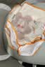 贝瑞加（Babyprints）儿童罩衣婴儿吃饭围兜宝宝围嘴防溅衣防水反穿衣口水兜无袖两件装 实拍图