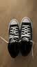 匡威（Converse）莫尔登All Star夏季帆布运动休闲板鞋黑色A00811C A00811C 45 实拍图