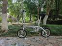 大行（DAHON）折叠自行车14英寸超轻迷你便携小轮男女式单车BYA412  银色 实拍图
