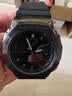 卡西欧（CASIO）手表男黑武士G-SHOCK运动电子表礼盒款七夕礼物GM-2100BB-1APR 实拍图
