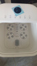 海尔（Haier）泡脚桶恒温加热全自动按摩足浴盆银离子抑菌洗脚盆仿真按摩泡脚盆足浴桶节日礼物礼品送男女朋友 【银离子抑菌/恒温变频】电动按摩款 实拍图