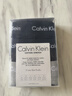 Calvin Klein CK 男士平角内裤套装 3条装 U2664G 男士礼物 YKS字母黑灰 L 实拍图