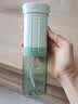 奇异鸟（KIWIBIRD）冲牙器牙齿冲洗器灭菌便携洗牙器水牙线正畸专用口腔清洁神器生日礼物 薄荷绿｜透明水箱｜ 3支喷头 实拍图