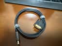山泽DP转DVI转换线 Displayport转DVI公对公高清转接头电脑接显示器投影连接线 黑色 1.8米ZJX-200 实拍图