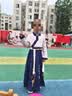 小淘孩儿童汉服男童中国风国学服毕业团体端午表演服演出服 龙吟白蓝130 实拍图