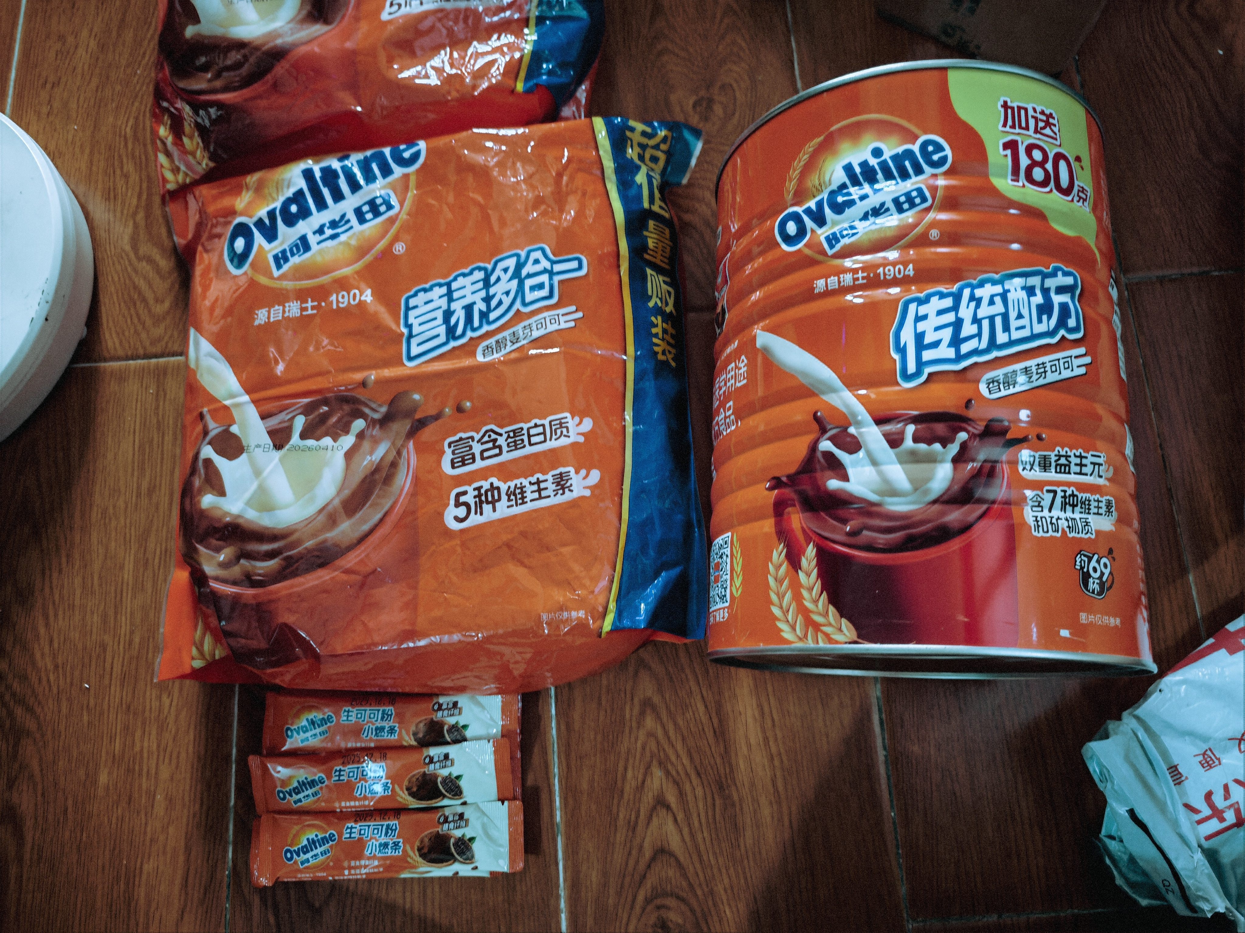 阿华田（Ovaltine）天然未碱化生可可粉5g 早餐代餐烘焙咖啡牛奶冲饮伴侣 实拍图