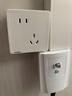 西门子（SIEMENS）开关插座面板 厨卫电器墙壁86型插座 致典系列雅白色 16A三孔 插座 带开关（仅控插座） 实拍图