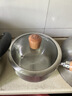 双枪（Suncha）316L不锈钢小奶锅辅食锅汤锅泡面蒸锅燃气电磁炉16cm带盖 实拍图