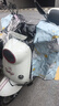 雨航（YUHANG）夏季电动车挡风被防水加厚大电瓶车挡风罩双面防水 浅蓝色 实拍图