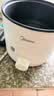 美的（Midea）电煮锅 宿舍小电锅 电蒸锅 学生寝室一体泡面小火锅电煮锅 多功能锅 电热锅 XZE1613 配蒸笼 1.7L 实拍图