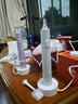 米家【双支装更划算】电动牙刷T302情侣款（银灰+霜紫）生日送礼物 实拍图