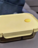 希乐扣Cilock玻璃饭盒上班族带饭 微波炉可加热餐盒便当盒大容量保鲜盒 带餐包 实拍图