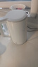美的（Midea）烧水壶电热水壶304食品级不锈钢无缝内胆双层防烫1.7L大容量1800W智能断电SHJ1721 实拍图
