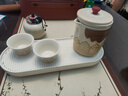 瓷牌茗茶具旅行茶具户外便携式陶瓷快客杯节日伴手礼乔迁父亲节礼物送长辈 实拍图