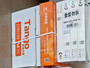 天章 （TANGO）【缺页十倍赔】新粉天章三联二等分撕边电脑打印纸 针式三联打印纸(241-3-1/2S 白红黄 1000页/箱) 实拍图