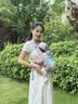 爱宝适婴儿背带新生儿背巾前抱后背式宝宝外出多功能抱娃神器青鸾灰M413 实拍图