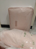 水星家纺被子春秋被秋冬被芯学生宿舍单人抗菌纤维被约3.1斤150*210cm粉 实拍图