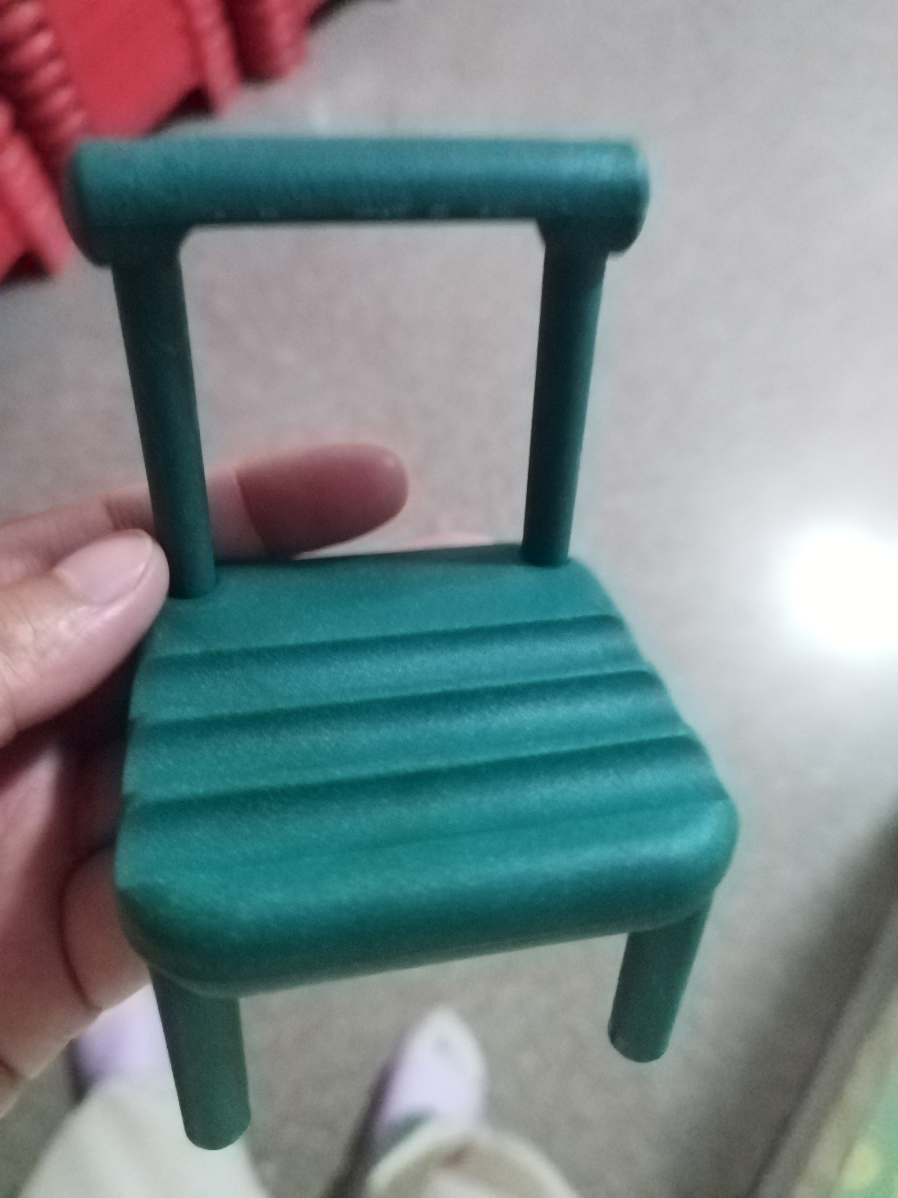 钥匙扣装饰配件椅子造型手机支架挂件钥匙扣装饰实用工具配件 颜色随机1个 实拍图