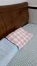京东京造全棉纱布盖毯 100%纯棉空调被毛巾被 A类毛毯夏凉被 胭粉 2x2.3m 实拍图