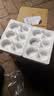 六色茶杯含杯架加厚耐热玻璃品茗杯水杯带把杯功夫茶具喝茶收纳 六色品茗杯（6只）+竹木杯架 100ml 实拍图