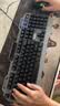 联想（Lenovo）有线游戏键鼠套装PW41 发光七彩呼吸灯 金属面板 吃鸡电竞键盘鼠标套装男生 台式机笔记本 黑 实拍图