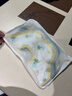 全棉时代 婴儿纱布花瓣口水兜 ,3条装 沙滩+马戏团+邦利果 29×32cm 实拍图