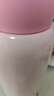 杯具熊（BEDDYBEAR）四叶草儿童保温杯四盖三用吸管水杯316不锈钢学生杯子630ML可爱兔 实拍图
