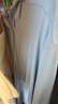 名创优品（MINISO）冰丝防晒衣男夏季户外大帽檐防紫外线外套凉感上衣服 冰雾蓝 2XL 实拍图