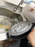 美的（Midea）电饼铛 电饼档上下盘可拆洗家用智能0氟钛陶瓷双面加热三明治早餐机煎烤机煎饼锅烙饼锅 JKC3077Ti 实拍图