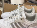 adidas ENTRAP美式校园风运动少年感复古篮球风板鞋男女阿迪达斯 汉玉白/岩层橄榄绿/银灰绿   41 实拍图
