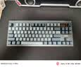 CHERRY樱桃MX8.3客制化无线机械键盘电竞游戏8K回报铝合金热插拔蓝牙三模RGB无畏契约三角洲 灰色茶轴 实拍图