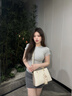 Colin Kolly 科林科莉奢侈包包女包生日礼物送女友老婆2026新款情人节斜挎手提真皮包 CK-2301米白 2026年时尚新款-京派【次日达】 520情人节精美礼盒装 实拍图
