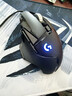 罗技（G） G502 HERO主宰者 有线鼠标 游戏鼠标  g502hero  可配重HERO引擎 礼盒送男友 RGB炫彩灯光 G502H（蓝白贴纸） 实拍图