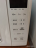 美的（Midea）变频小清新微波炉 液晶屏幕 磨砂面板 小型20L家用 匠心工艺一级能效（PM2002） 实拍图