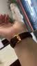 天梭（TISSOT）【官方授权店】 瑞士手表 新款卡森臻我系列1853石英小美人女表 白盘棕带 T122.210.36.033.00 实拍图