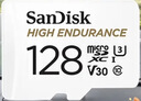 闪迪（SanDisk）128GB TF（MicroSD）4K内存卡 行车记录仪 监控摄像头专用 循环录制10,000小时 高耐用存储卡 实拍图