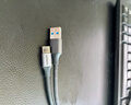 绿联USB3.0数据线Type-C充电线USB-C适用移动硬盘传输U盘苹果17/16/15华为手机平板笔记本电脑车载1米 实拍图